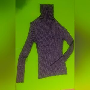 Silver Shiney INC. Turtle Neck Sweater (Long Sleeve) Large